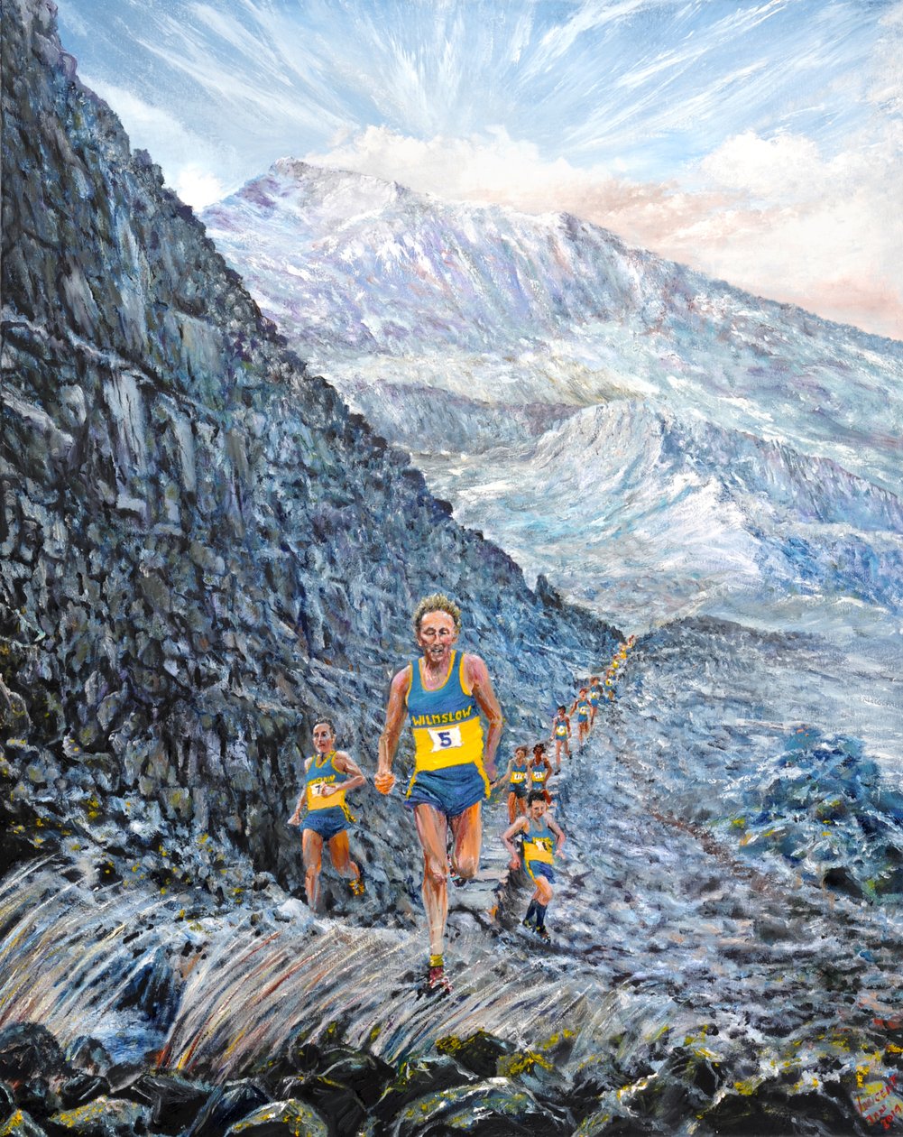 Snowdon futás, 2019 alkotó: Vincent Alexander Booth