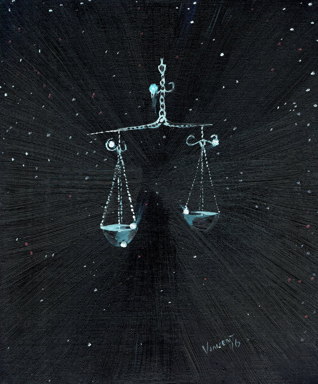 Mérleg csillagjegy, 2016, alkotó: Vincent Alexander Booth