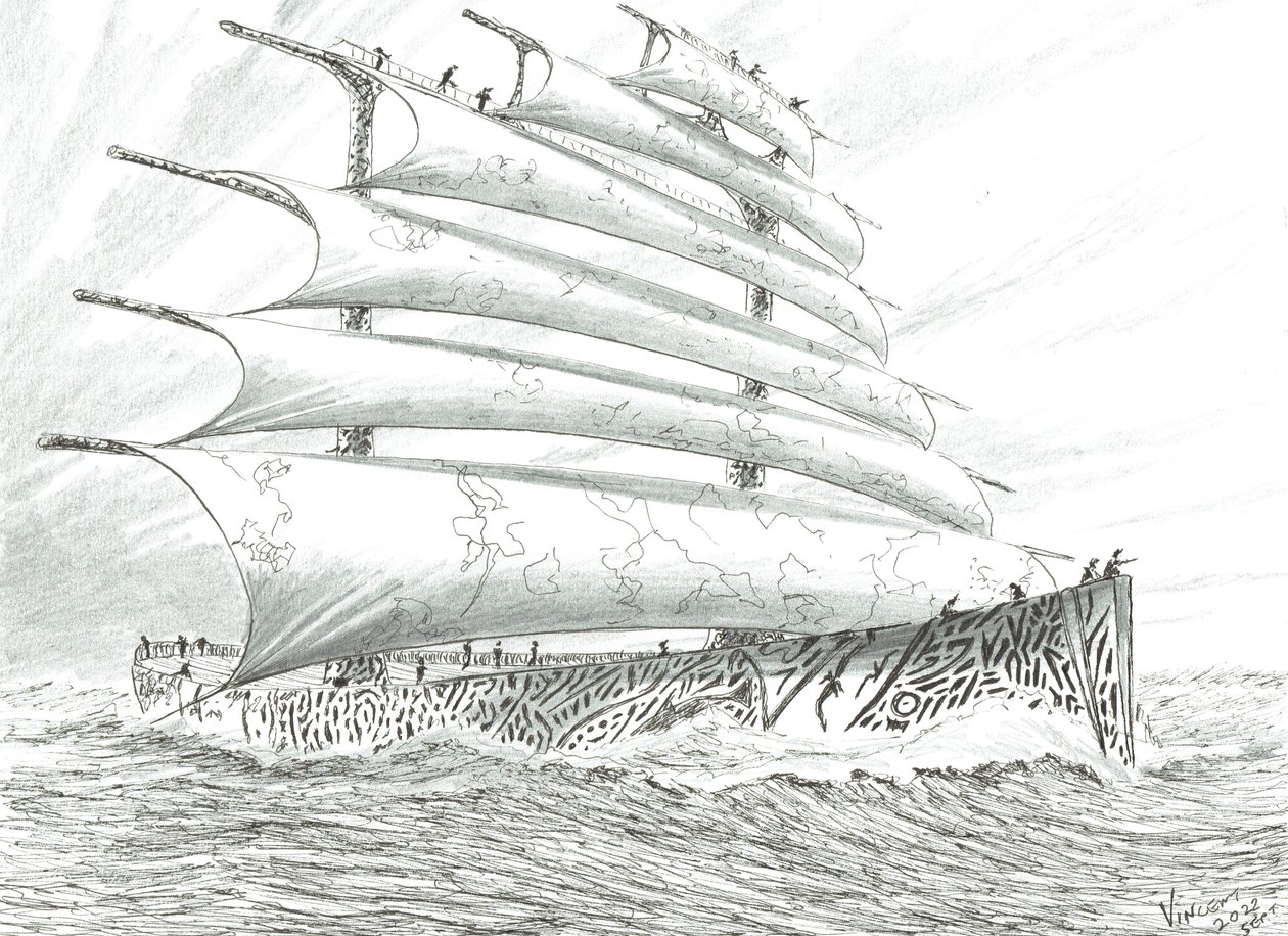 Storm Creators Cape Brett, 2022 alkotó: Vincent Alexander Booth