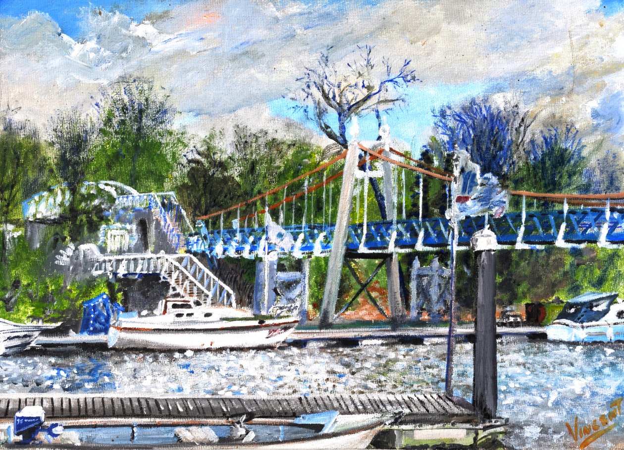 Teddington Lock, 2001 alkotó: Vincent Alexander Booth
