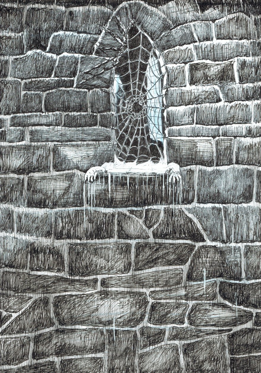 11. oldal, The Castle in the Forest of Findhorn, 2006, (tinta, papír) alkotó: Vincent Alexander Booth