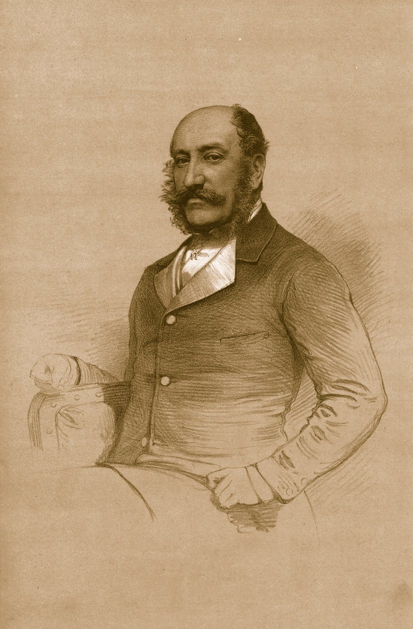 Beaufort hercege. K.G., 1879. alkotó: Vincent Brooks Day and Son