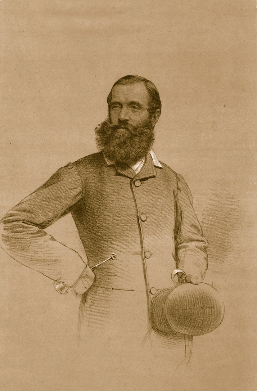 A jobb tiszt. John Poyntz Spencer, K.G., 1879. alkotó: Vincent Brooks Day and Son