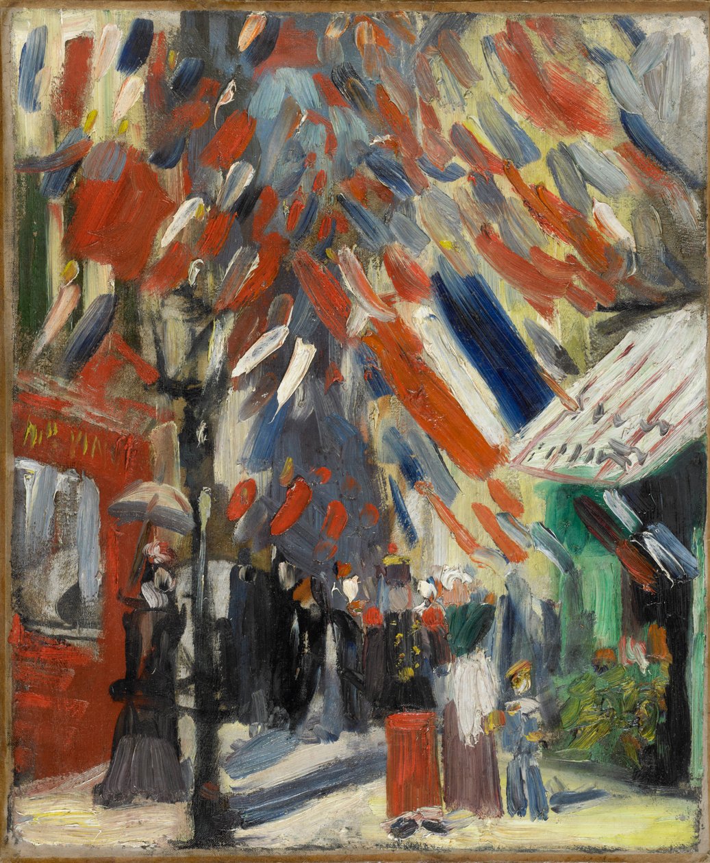 A július 14-i buli Párizsban Július 14. Párizs, 1886. alkotó: Vincent van Gogh