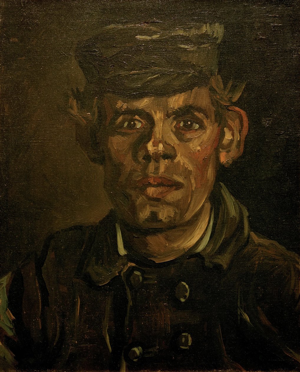 Parasztportré, 1885. alkotó: Vincent van Gogh