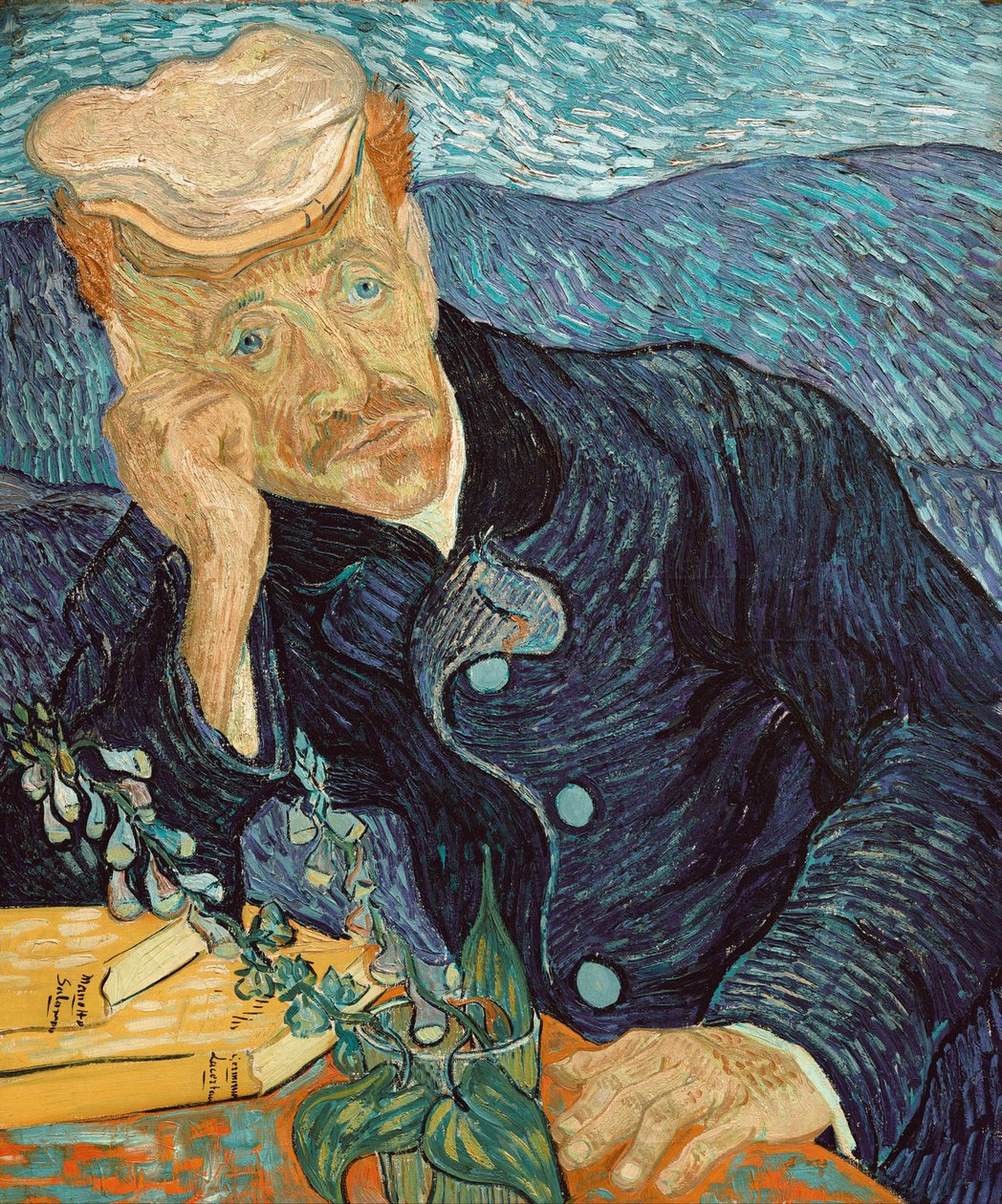 Dr. Paul Gachet portréja, 1890. alkotó: Vincent van Gogh