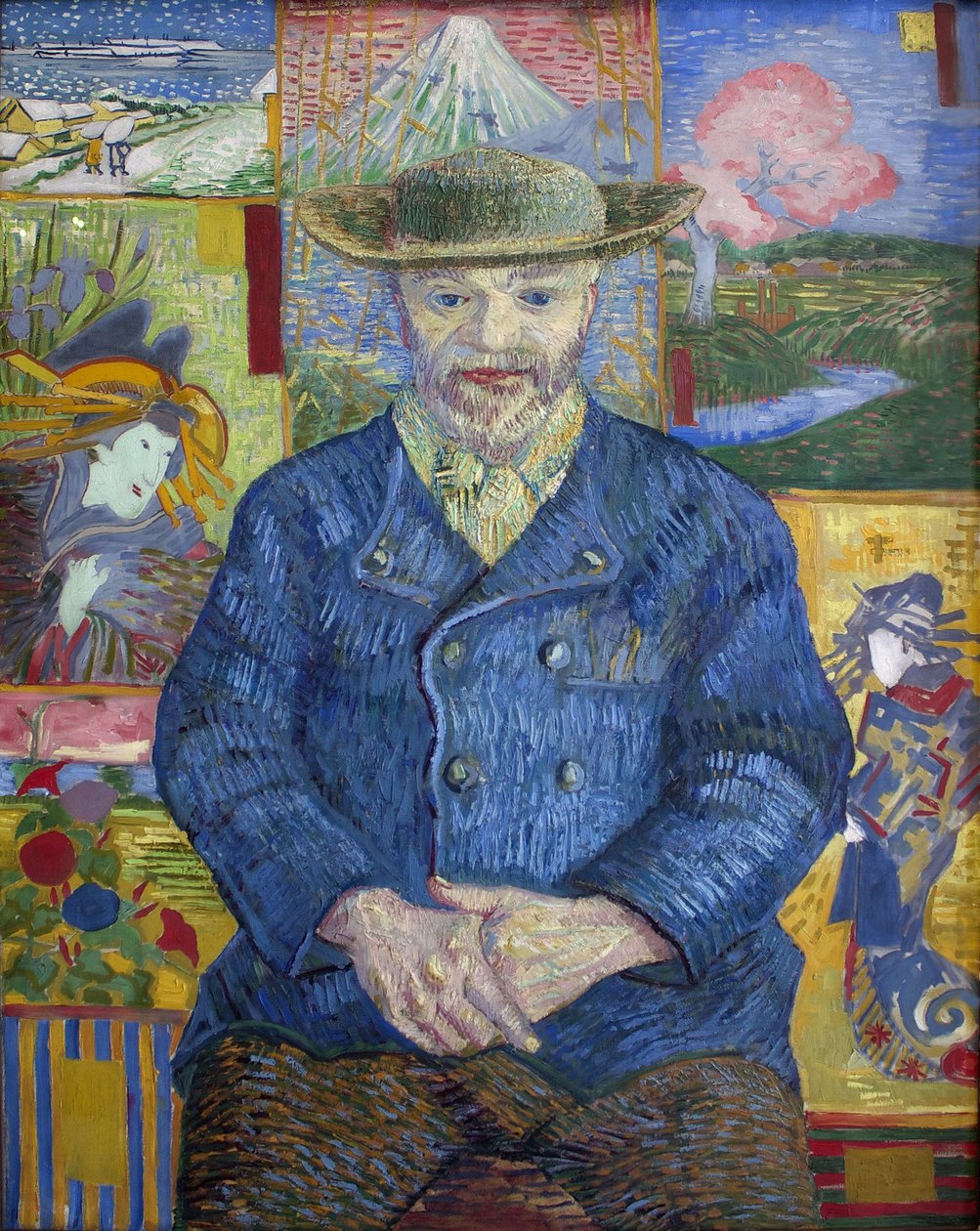 Tanguy atya portréja, 1887. alkotó: Vincent van Gogh
