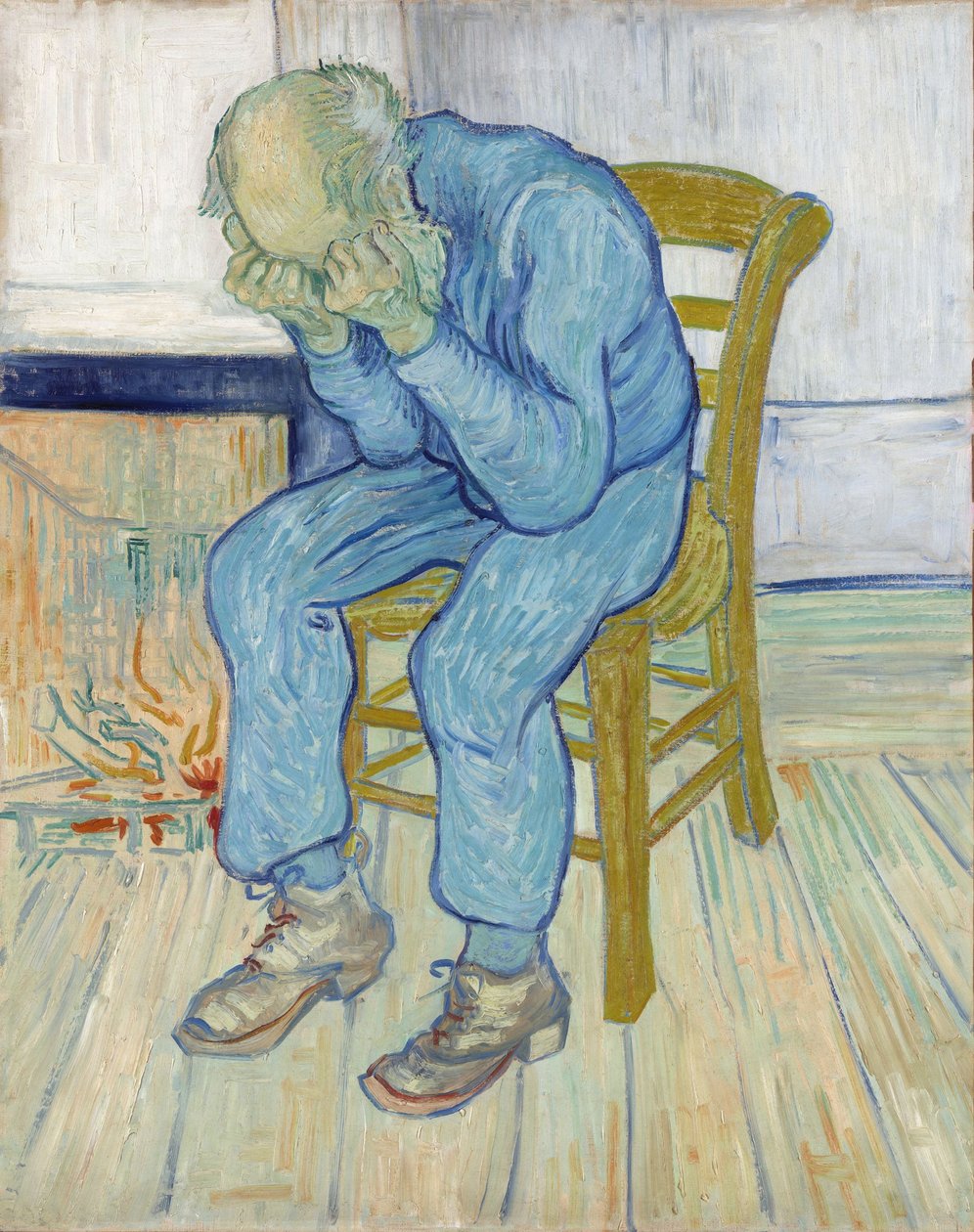 Szomorú öregember az örökkévalóság kapujában, 1890. alkotó: Vincent van Gogh