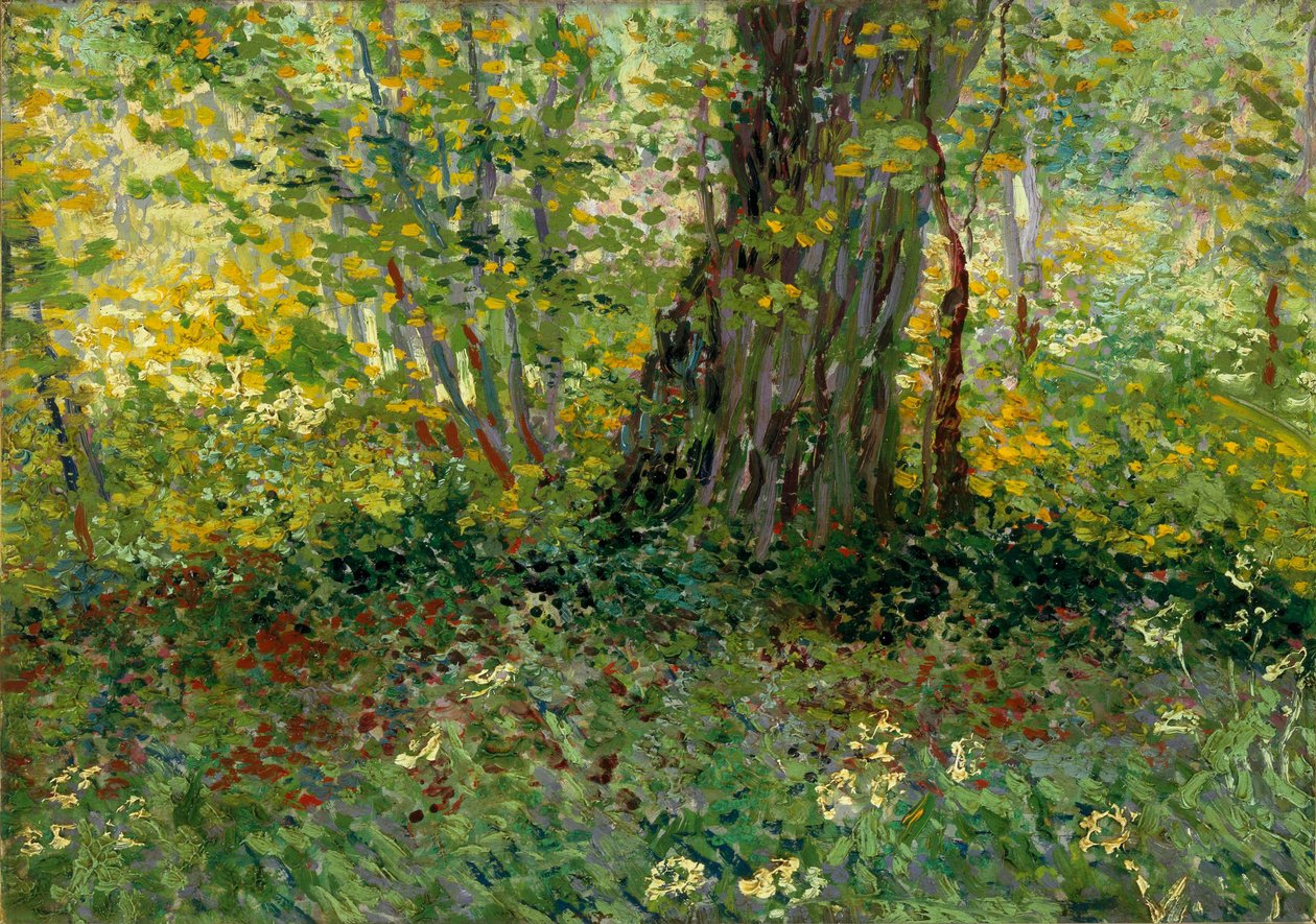 Sous-bois Underwood, 1887. alkotó: Vincent van Gogh