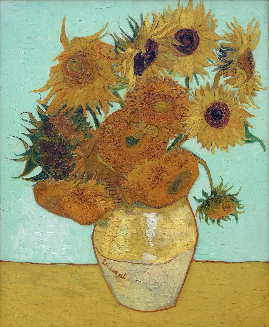 Napraforgó, 1888. alkotó: Vincent van Gogh