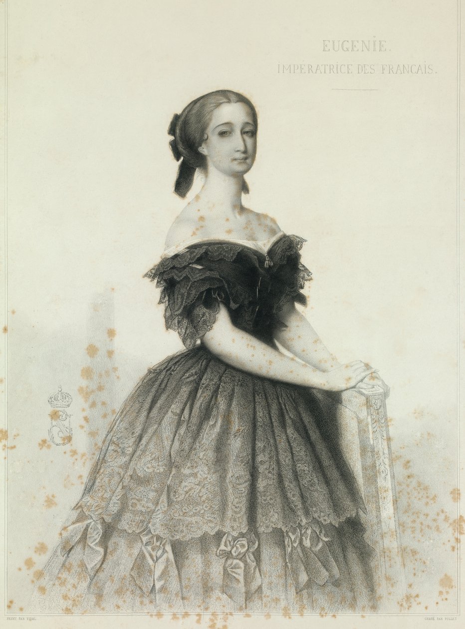 Eugenie Imperatrice portréja alkotó: Vincent Vidal