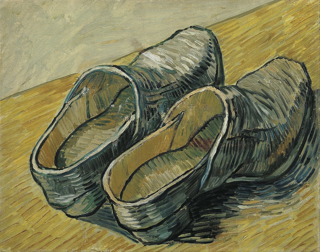 Egy pár bőr facipő alkotó: Vincent van Gogh