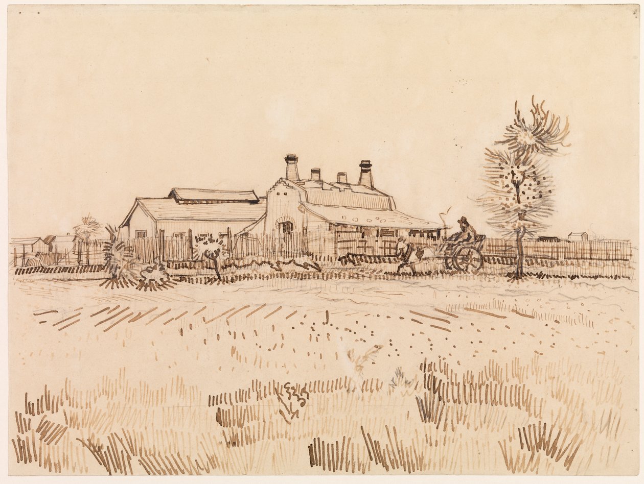 Cserépgyár, 1888 alkotó: Vincent van Gogh