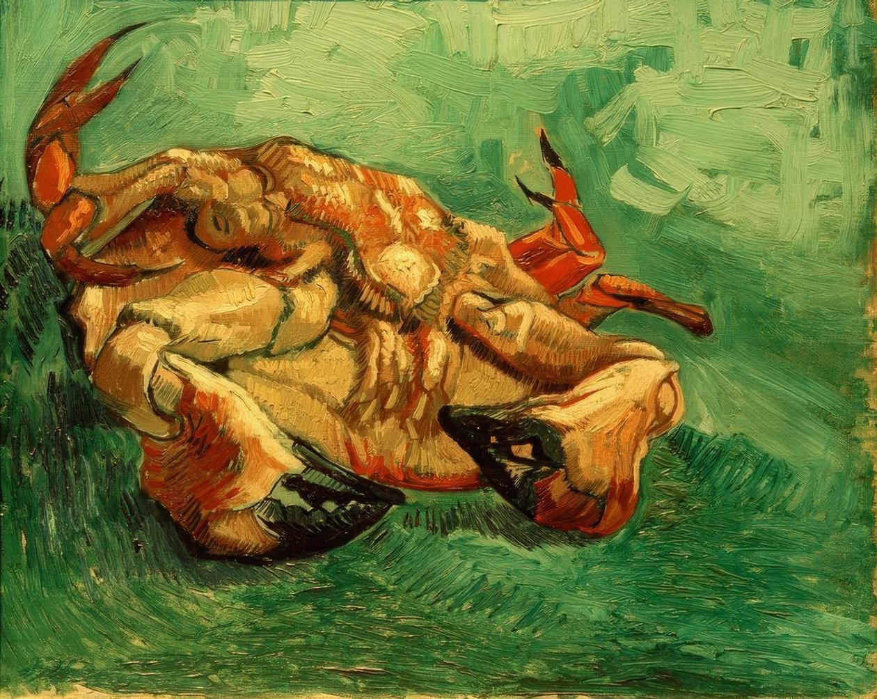 Rák a hátán fekve alkotó: Vincent van Gogh