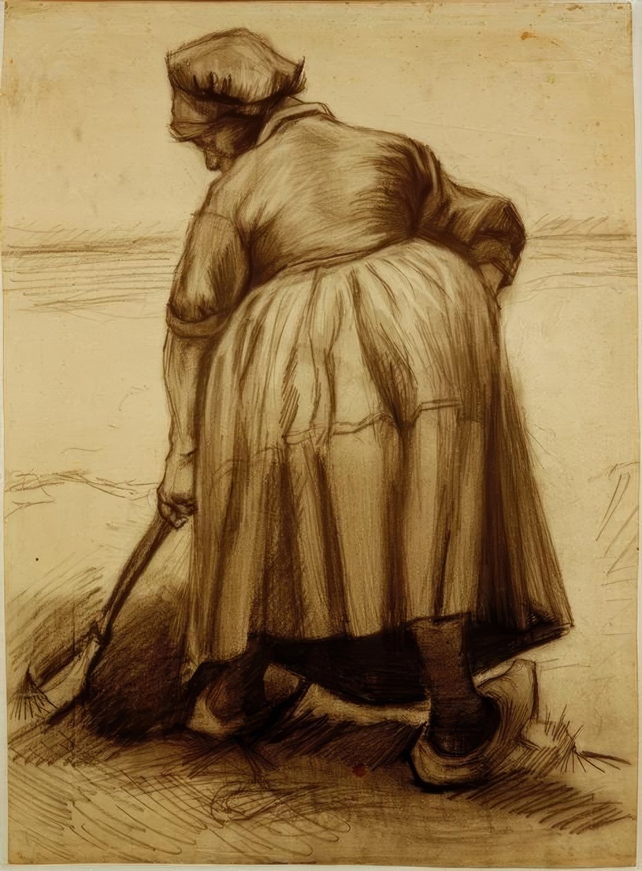 A gazda felesége ás alkotó: Vincent van Gogh