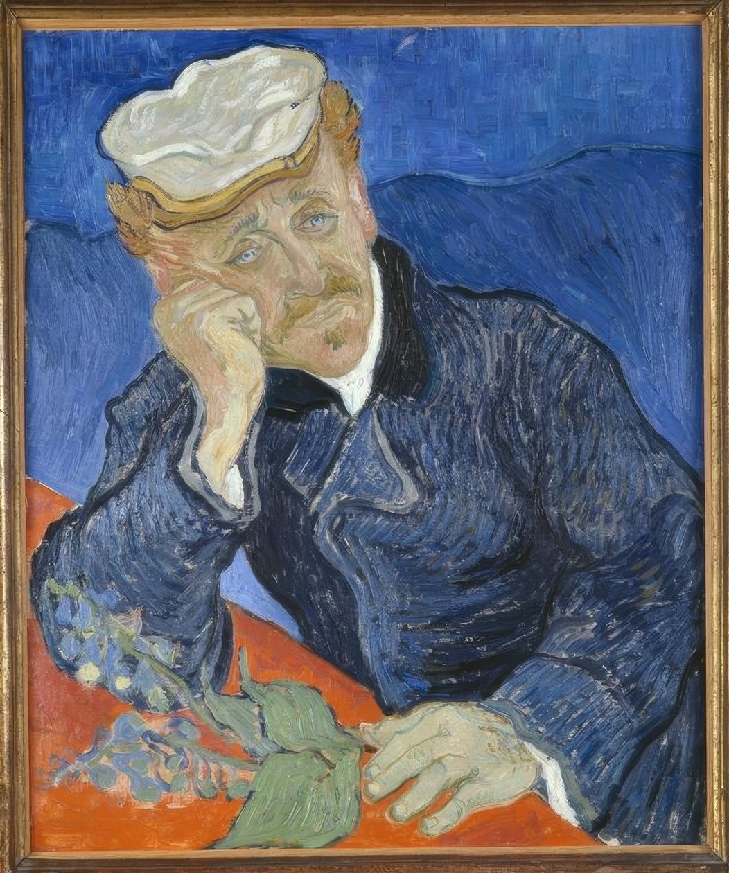 Doktor Gachet portréja gyűszű ággal alkotó: Vincent van Gogh