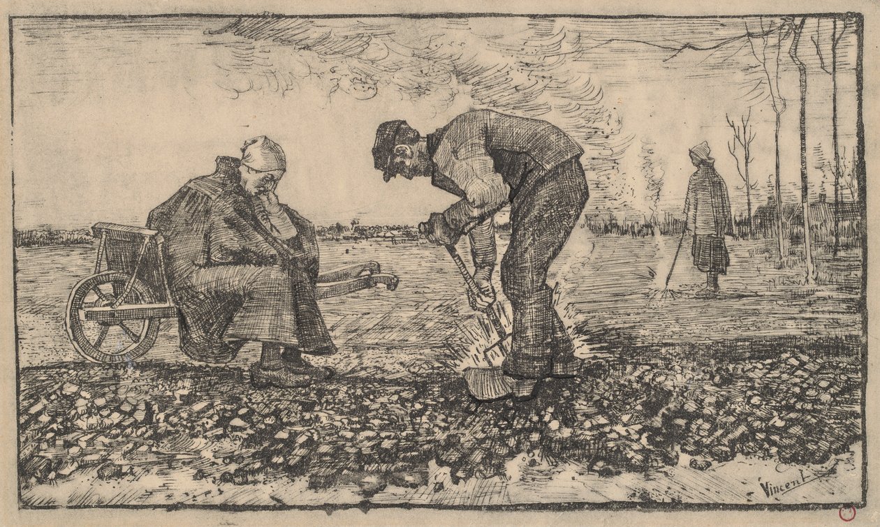 Égő gyomok alkotó: Vincent van Gogh