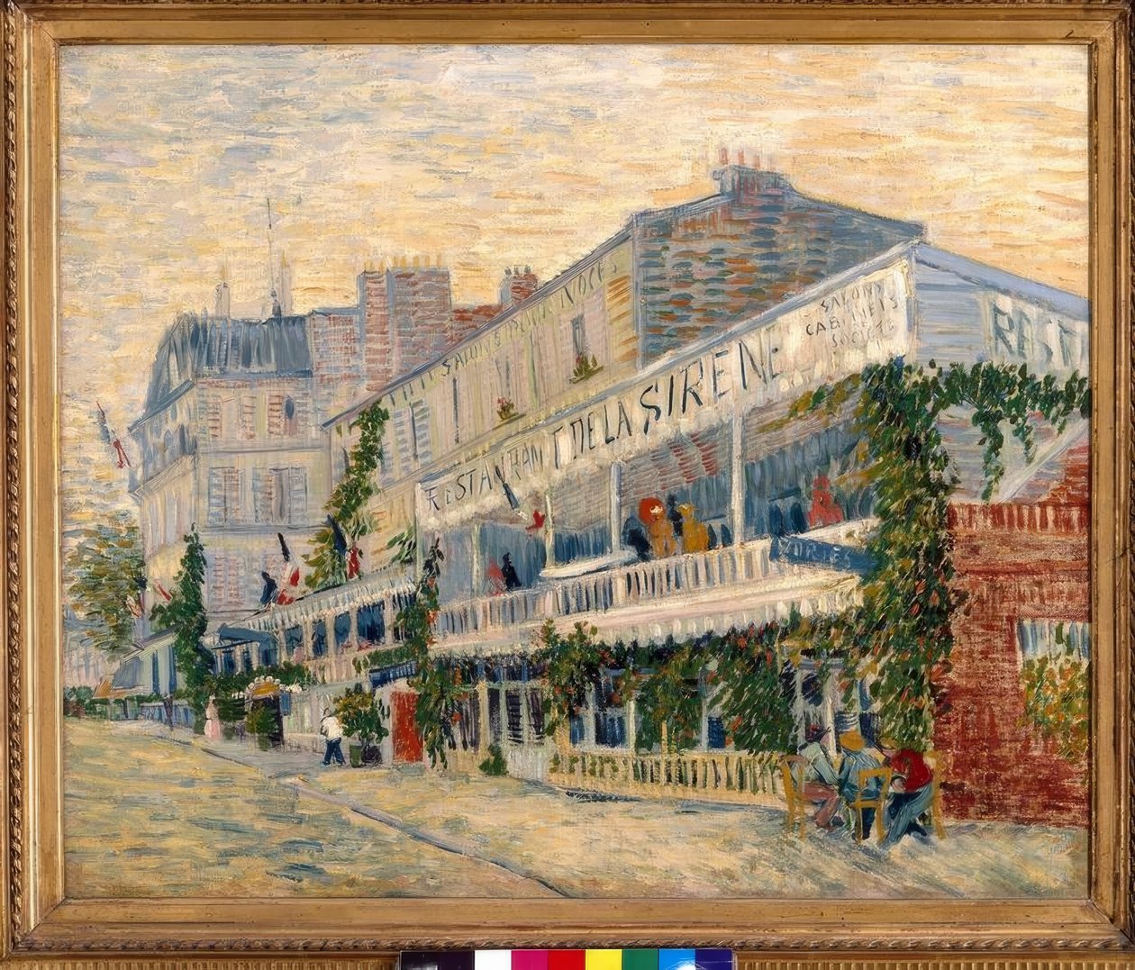 Das Restaurant de la Sirène Asnières-ben alkotó: Vincent van Gogh