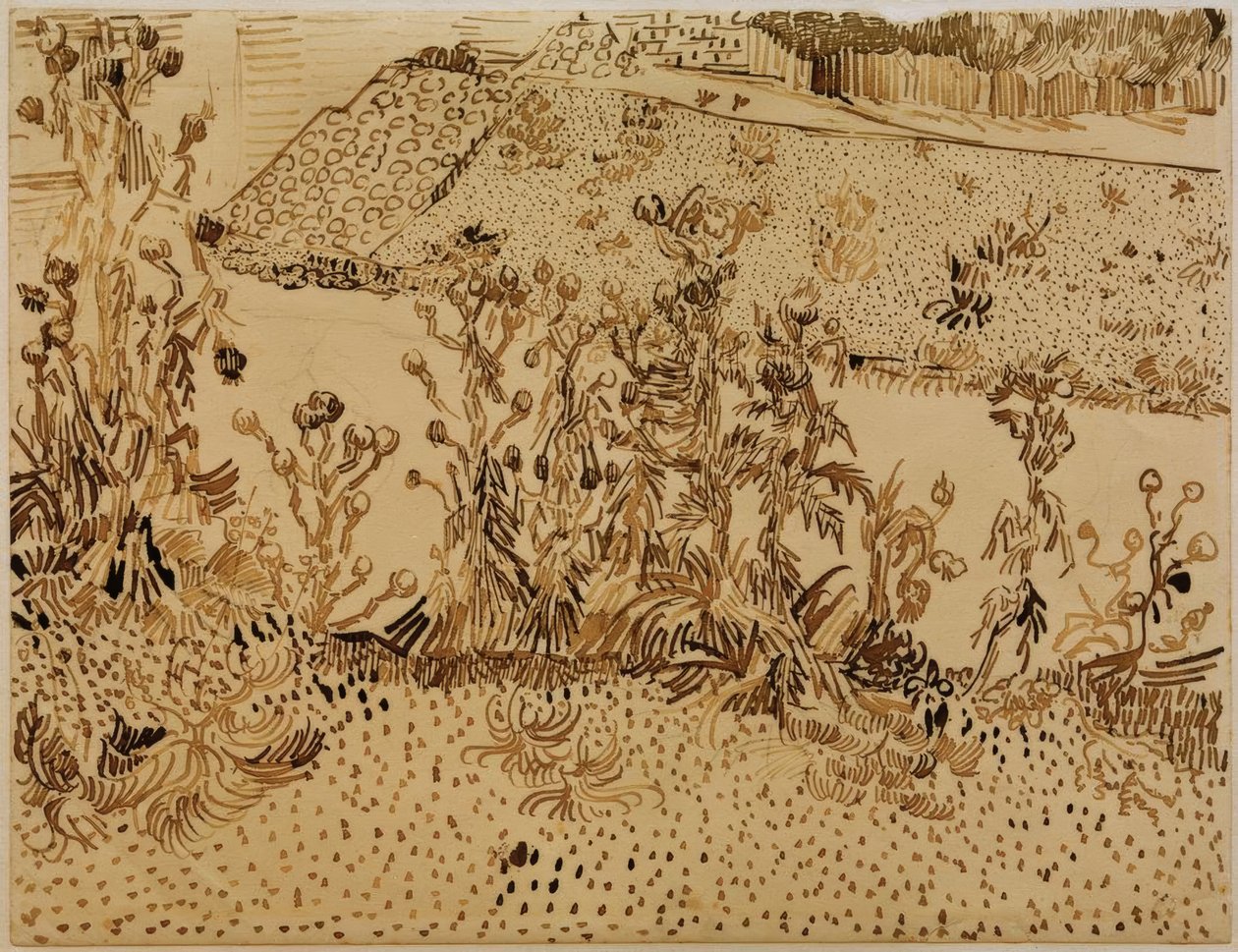 Útszéli bogáncs alkotó: Vincent van Gogh