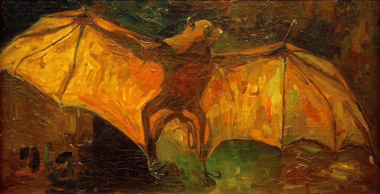 Repülőkutya (Kalong) alkotó: Vincent van Gogh