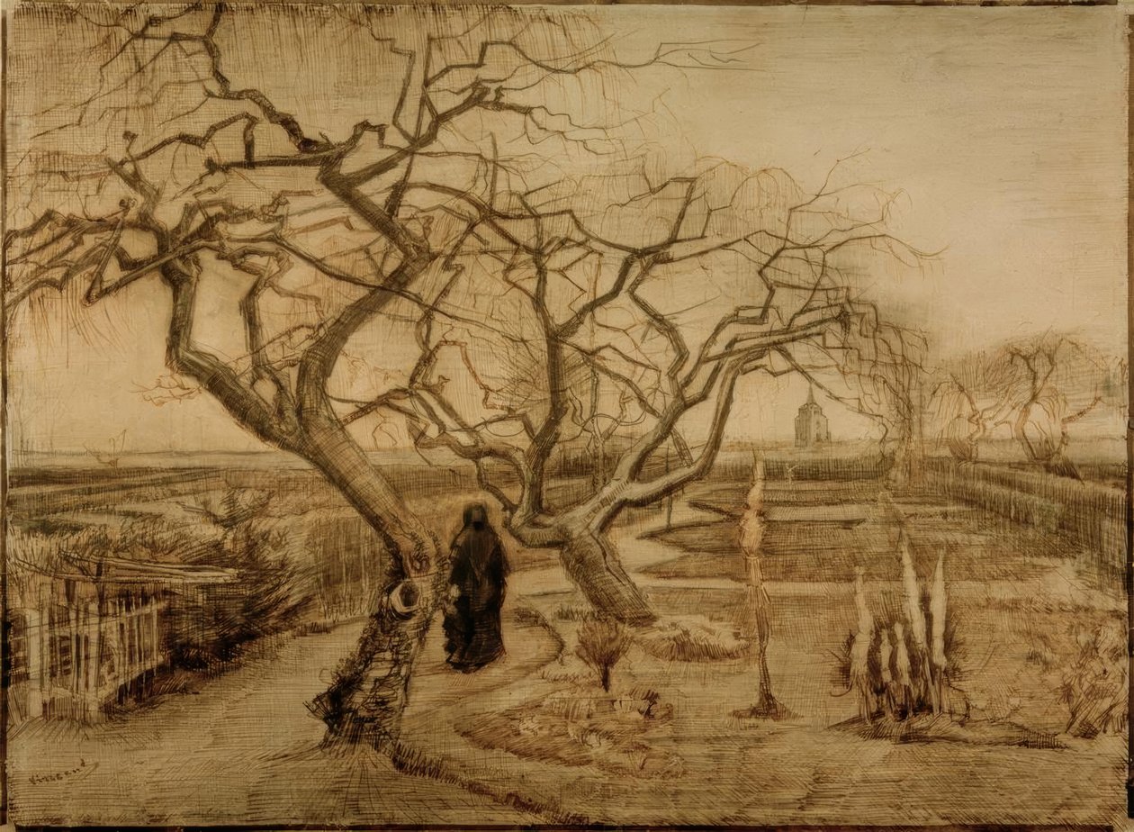 Kert télen alkotó: Vincent van Gogh