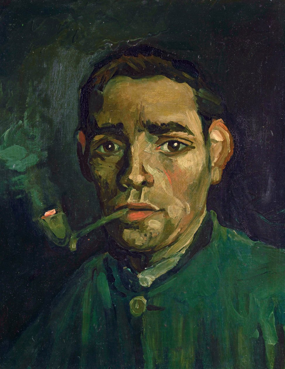 Egy ember feje, 1884-5 alkotó: Vincent van Gogh