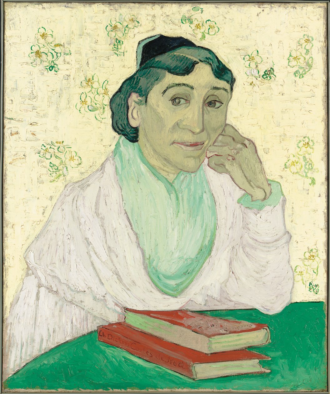 Az arlézi, Madame Ginoux, 1890 alkotó: Vincent van Gogh