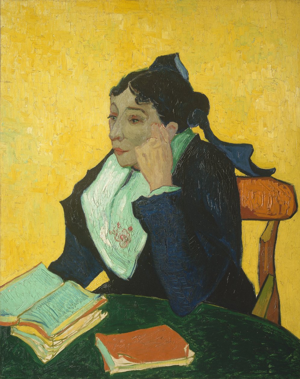 LArlésienne: Madame Joseph-Michel Ginoux Marie Julien, 1848-1911, 1888-89. alkotó: Vincent van Gogh