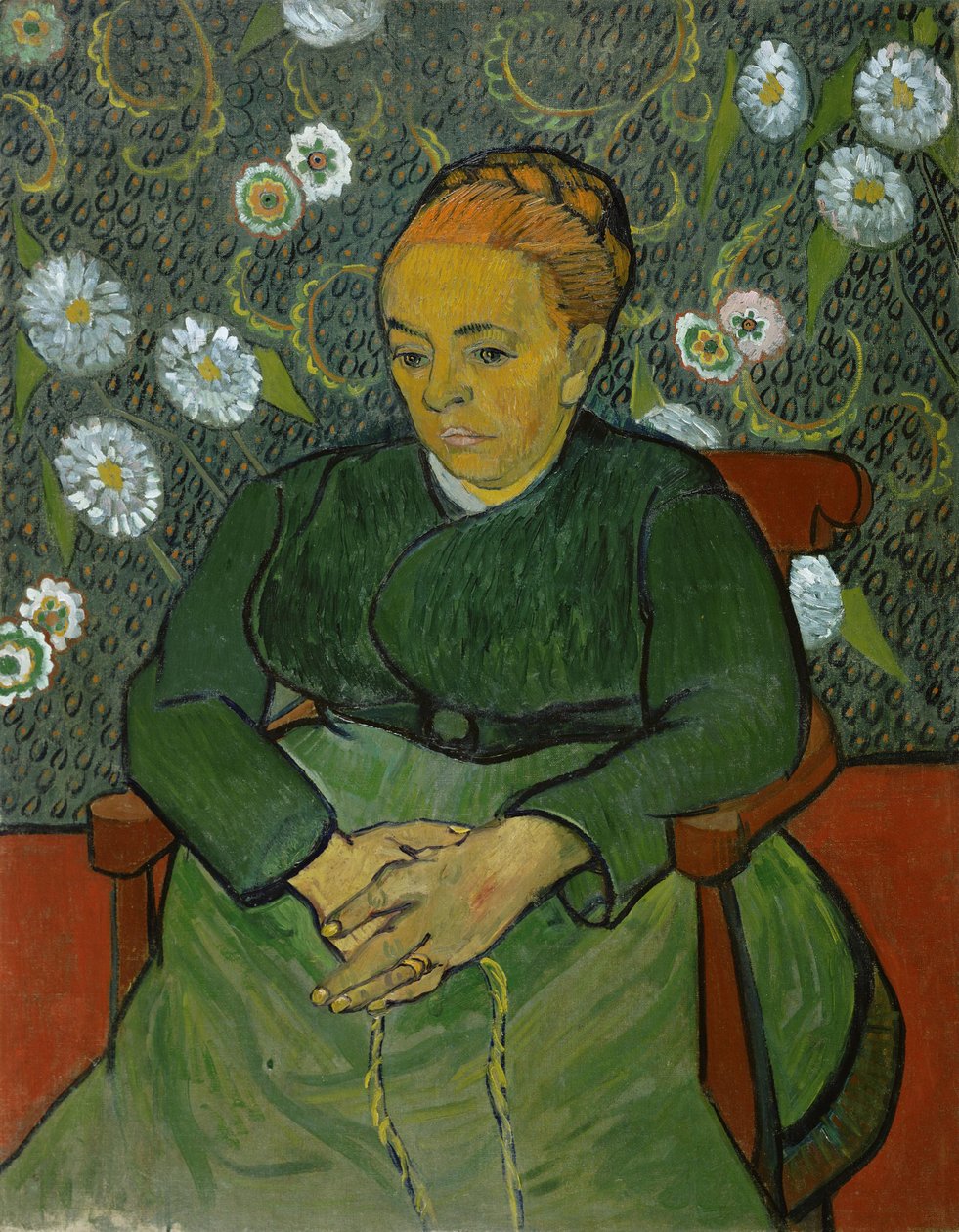 Altatódal (Madame Roulin portréja) alkotó: Vincent van Gogh