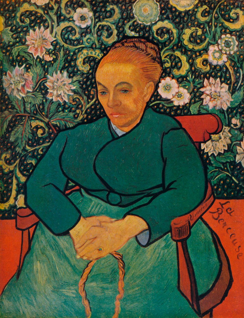 Madame Roulin altatódal-portréja, 1889 alkotó: Vincent van Gogh