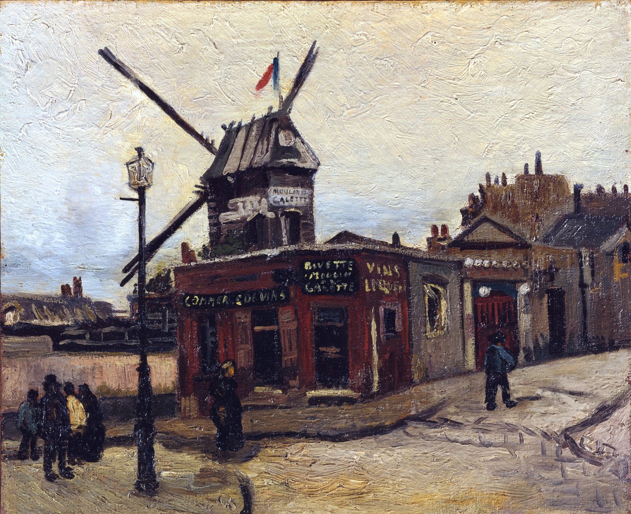 Le Moulin de la Galette alkotó: Vincent van Gogh