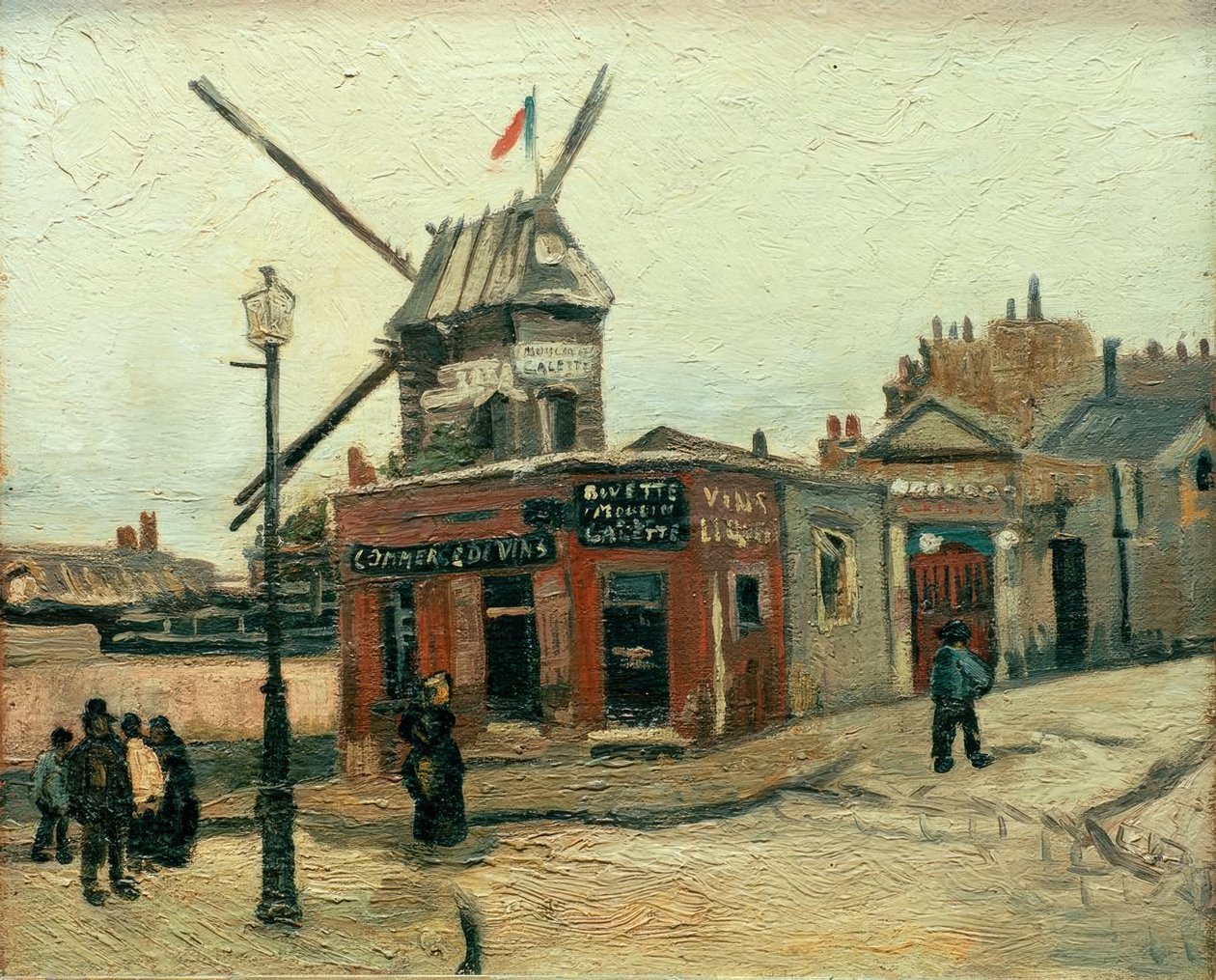 A Moulin de la Galette alkotó: Vincent van Gogh
