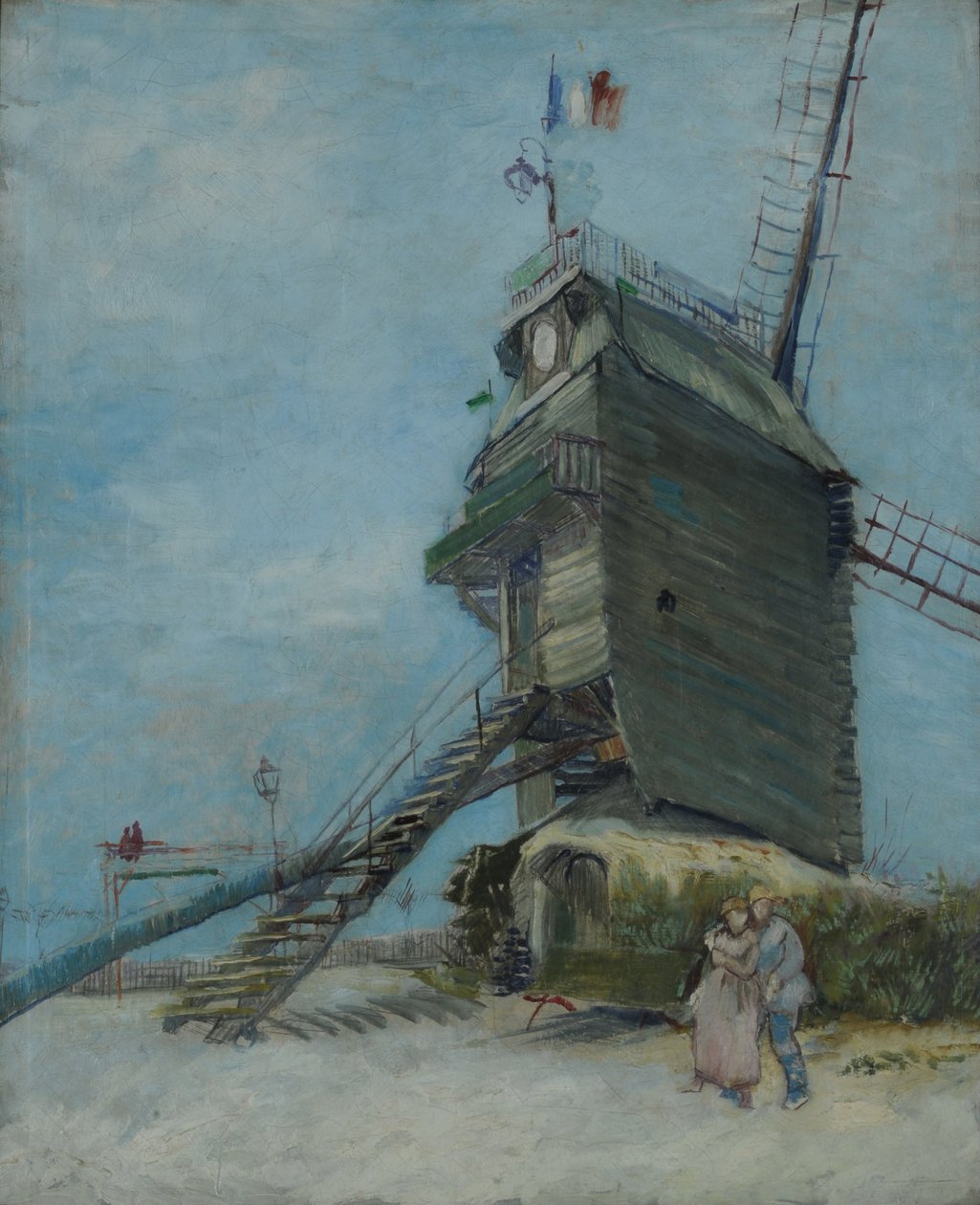 A Moulin de la Galette, 1886 alkotó: Vincent van Gogh