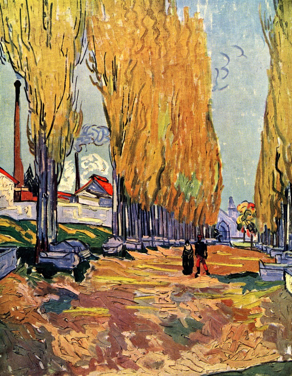 Les Alyscamps alkotó: Vincent van Gogh