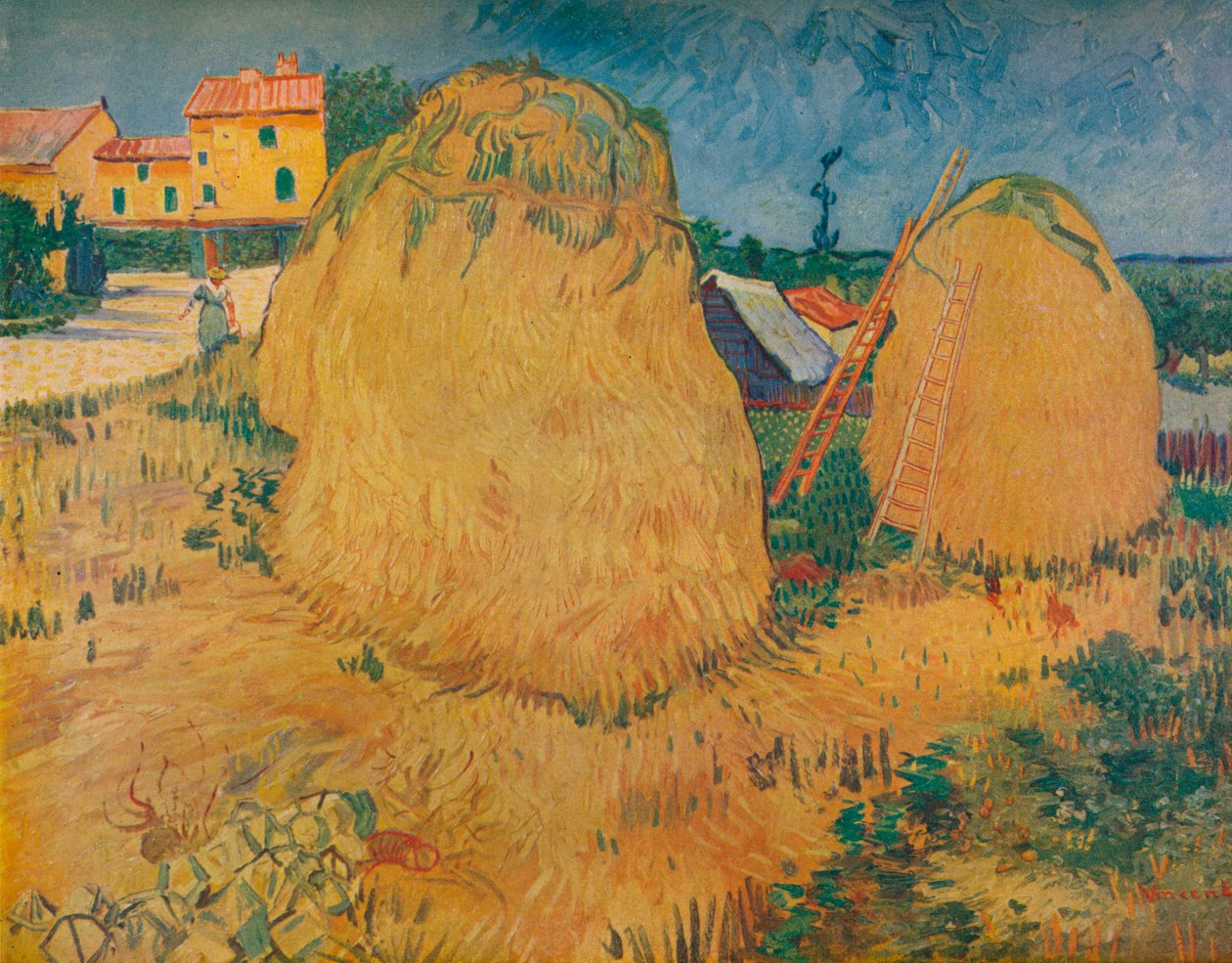 Malomkövek Provence-ban, 1888 alkotó: Vincent van Gogh