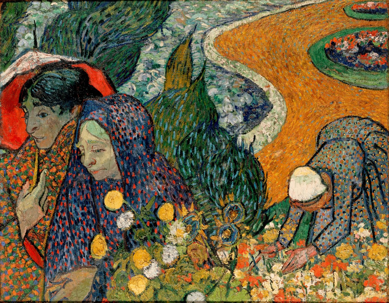 Az Etten-i kert emléke (Ladies of Arles alkotó: Vincent van Gogh