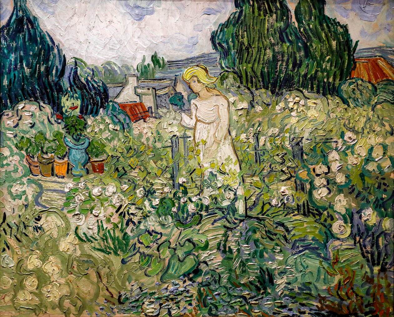 Miss Gachet a kertjében Auvers-sur-Oise-ban alkotó: Vincent van Gogh