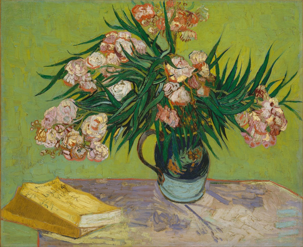 Oleanderek alkotó: Vincent van Gogh