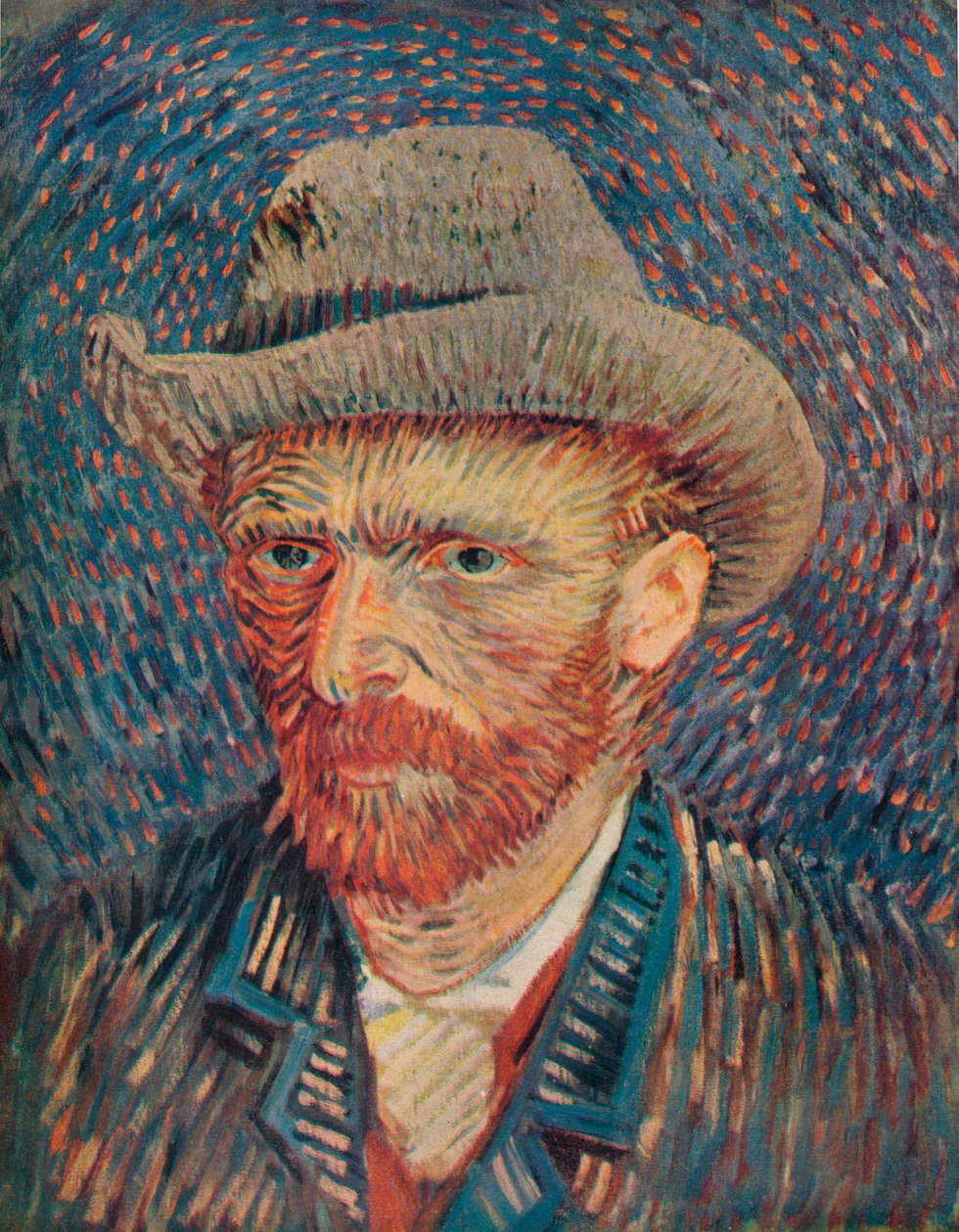 A művész portréja, 1887 alkotó: Vincent van Gogh