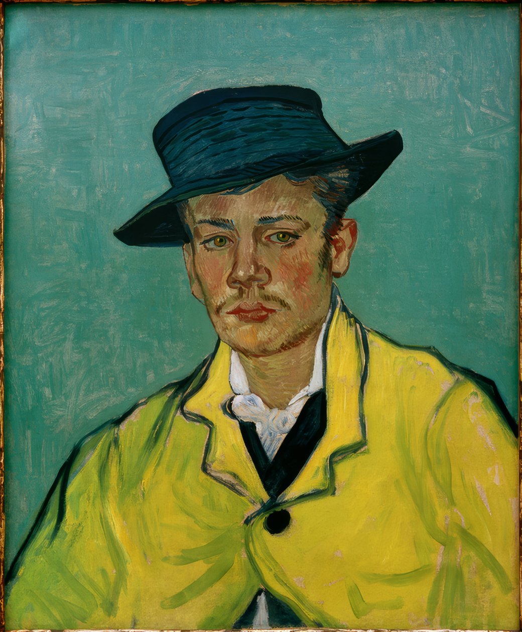 Armand Roulin portréja (Porträt Armand Roulin) alkotó: Vincent van Gogh