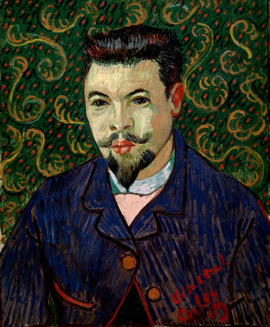 Felix Rey doktor portréja, 1889. alkotó: Vincent van Gogh