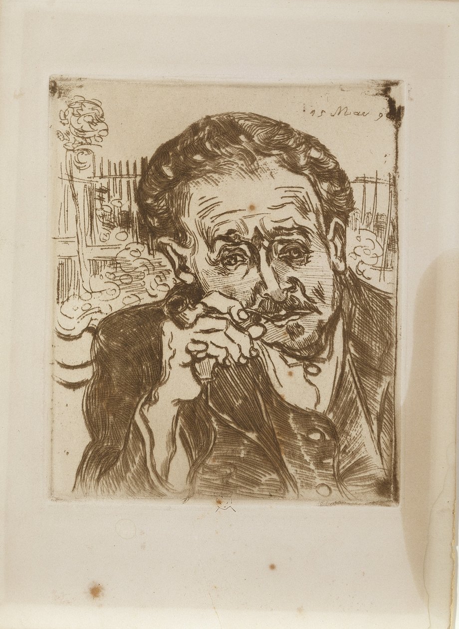 Doktor Gachet portréja alkotó: Vincent van Gogh
