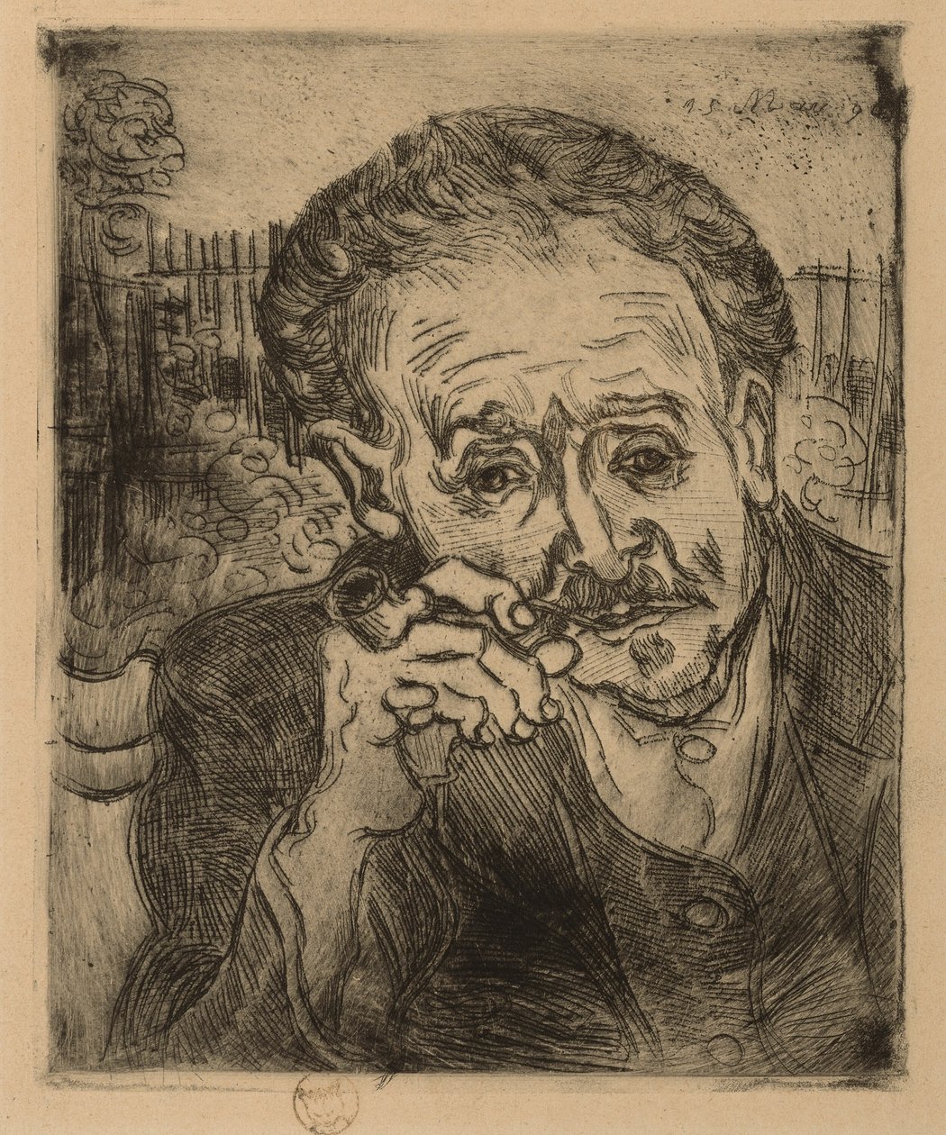 Dr. Gachet portréja alkotó: Vincent van Gogh