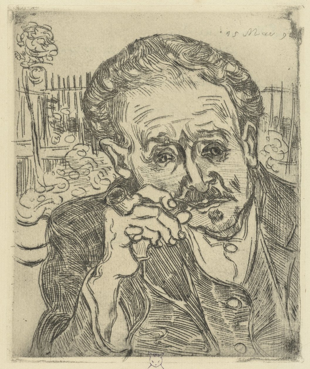 Dr. Gachet portréja alkotó: Vincent van Gogh