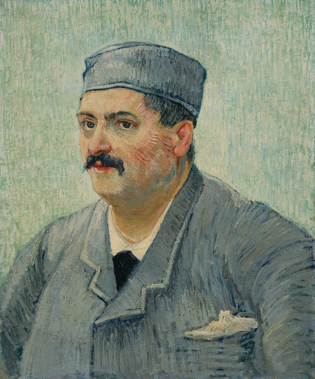 Etienne-Lucien Martin portréja, 1887 alkotó: Vincent van Gogh