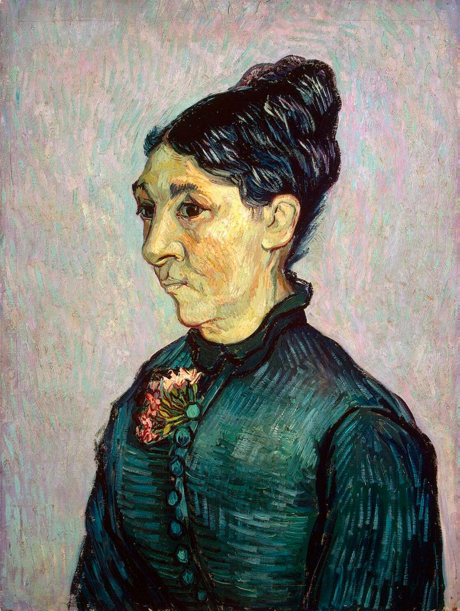 Madame Jeanne Lafuye Trabuc portréja, 1889. alkotó: Vincent van Gogh