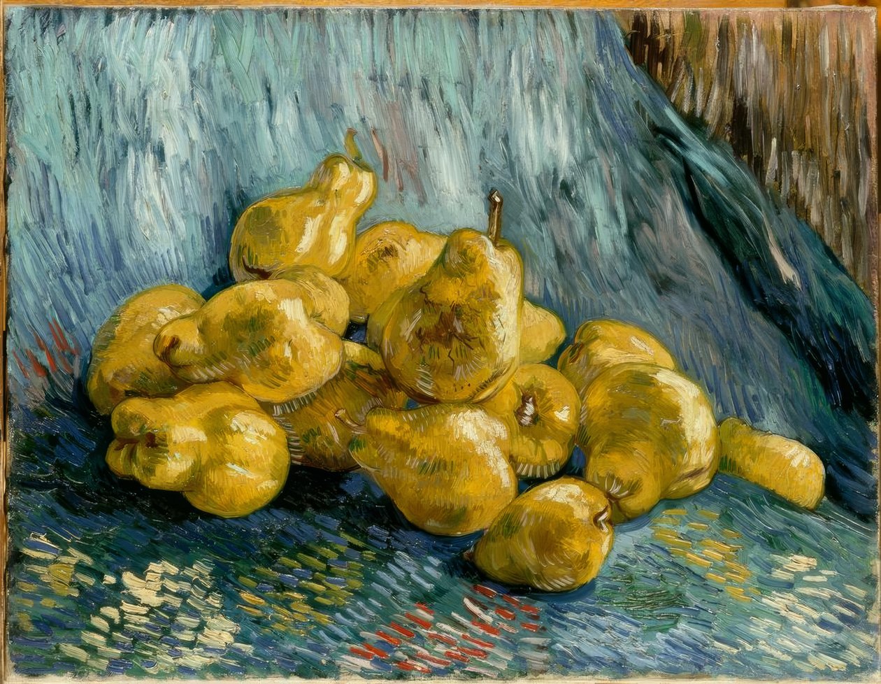 Quince csendélet alkotó: Vincent van Gogh