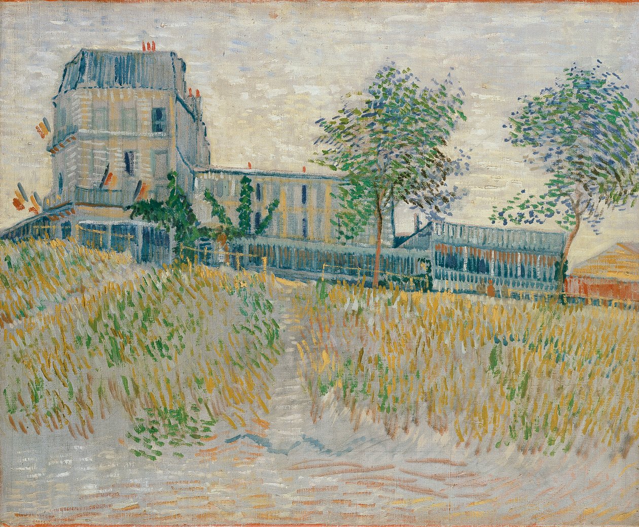 A Sirene étterem, Asnieres, 1887 alkotó: Vincent van Gogh