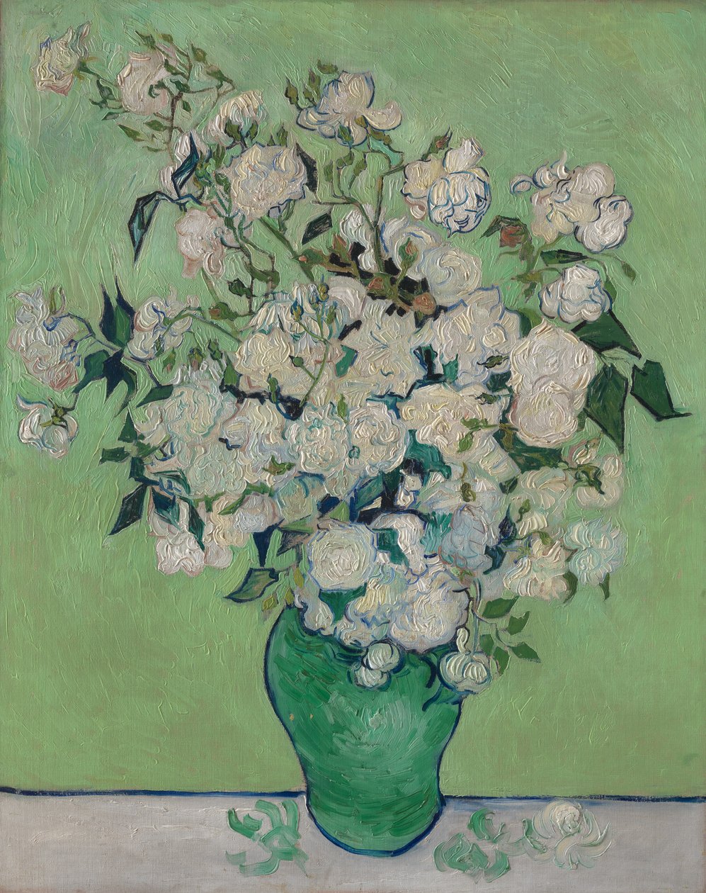 Rózsák, 1890. alkotó: Vincent van Gogh