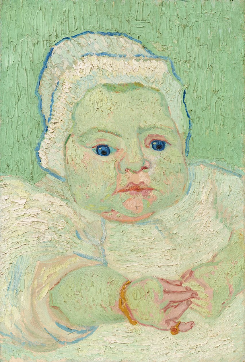 Roulin kisbabája alkotó: Vincent van Gogh